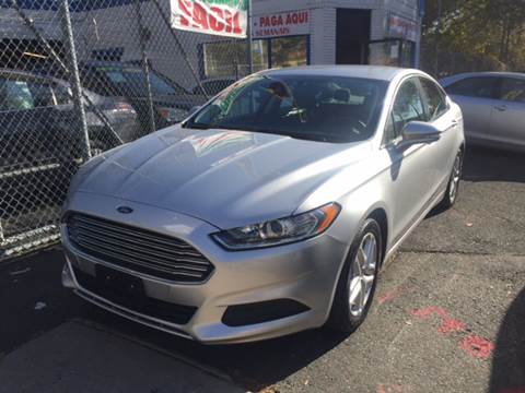 2016 Ford Fusion for sale at DEALS ON WHEELS in Newark NJ