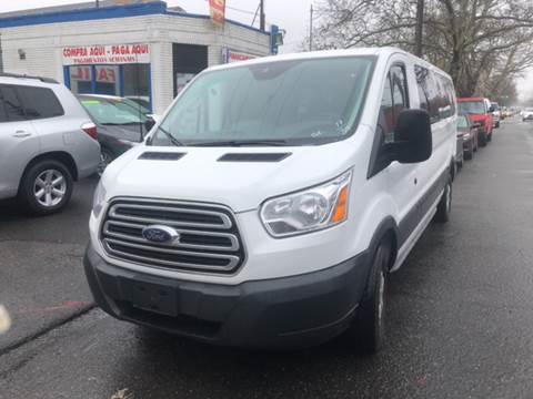 2017 Ford Transit Wagon for sale at DEALS ON WHEELS in Newark NJ