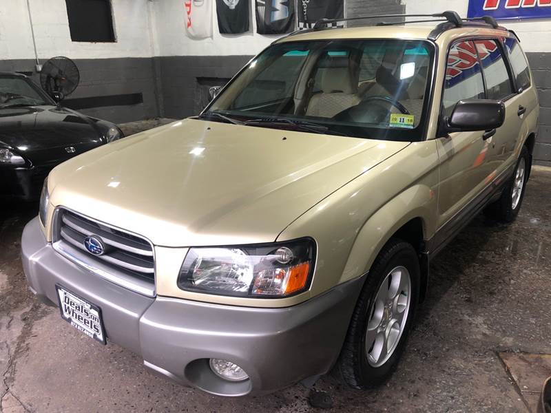 2003 Subaru Forester for sale at DEALS ON WHEELS in Newark NJ
