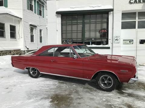 1967 Plymouth GTX for sale at Carroll Street Auto - Cars Coming Soon in Manchester NH