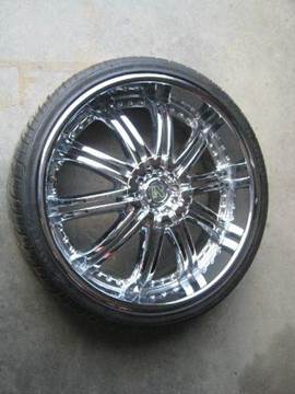 2012 22DUBS CHROME WHEELS  for sale at GRS Auto Sales and GRS Recovery in Hampstead NH