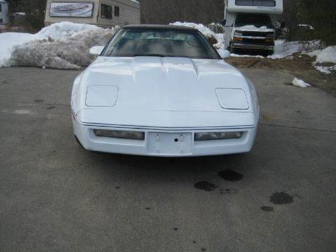 1987 Chevrolet Corvette for sale at GRS Auto Sales and GRS Recovery in Hampstead NH
