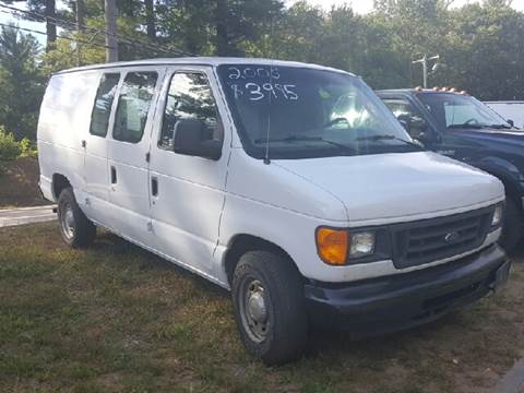 2005 Ford E-Series Cargo for sale at GRS Auto Sales and GRS Recovery in Hampstead NH