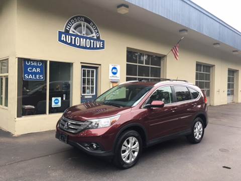 2013 Honda CR-V for sale at HUDSON ROAD AUTOMOTIVE in Stow MA