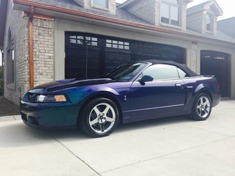 2004 Ford Mustang SVT Cobra for sale at Drummond MotorSports LLC in Fort Wayne IN