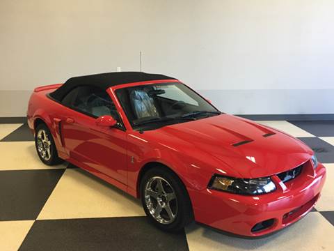 2003 Ford Mustang SVT Cobra for sale at Drummond MotorSports LLC in Fort Wayne IN