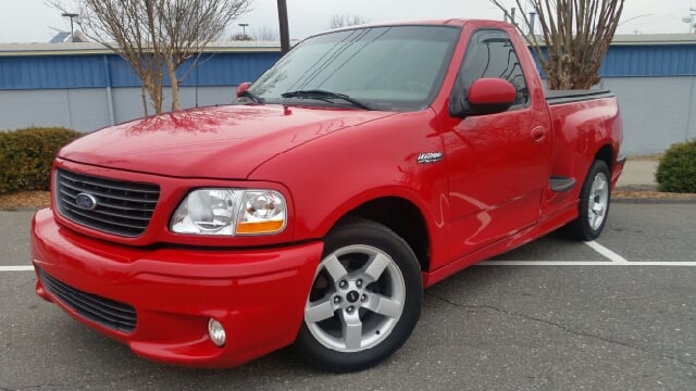 2001 Ford F-150 SVT Lightning for sale at B & J AUTO SALES in Morganton NC