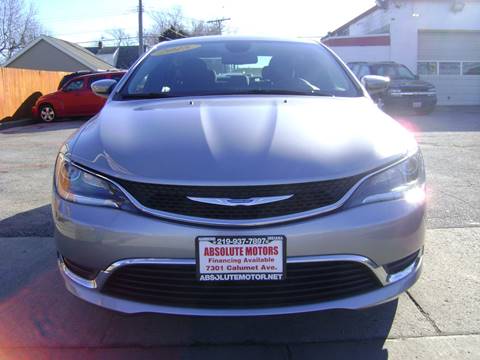2015 Chrysler 200 for sale at Absolute Motors in Hammond IN