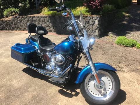 2007 harley davidson fatboy for sale at Chuck Wise Motors in Portland OR