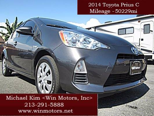 2014 Toyota Prius c for sale at Win Motors Inc. in Los Angeles CA