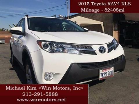 2015 Toyota RAV4 for sale at Win Motors Inc. in Los Angeles CA