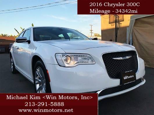 2016 Chrysler 300 for sale at Win Motors Inc. in Los Angeles CA