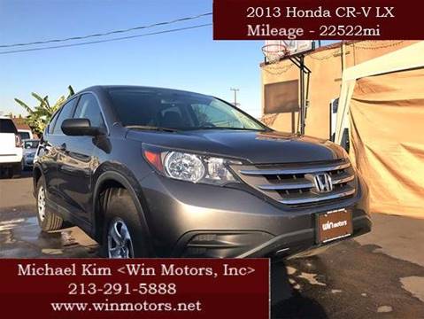 2013 Honda CR-V for sale at Win Motors Inc. in Los Angeles CA