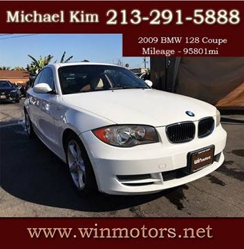 2009 BMW 1 Series for sale at Win Motors Inc. in Los Angeles CA