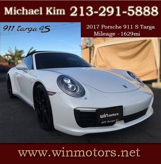 2017 Porsche 911 for sale at Win Motors Inc. in Los Angeles CA