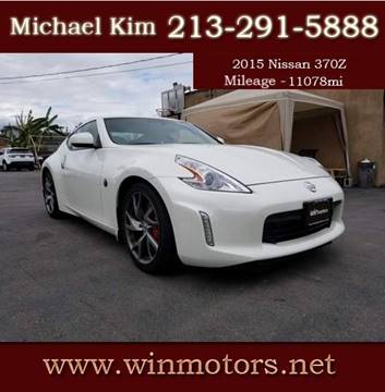 2015 Nissan 370Z for sale at Win Motors Inc. in Los Angeles CA