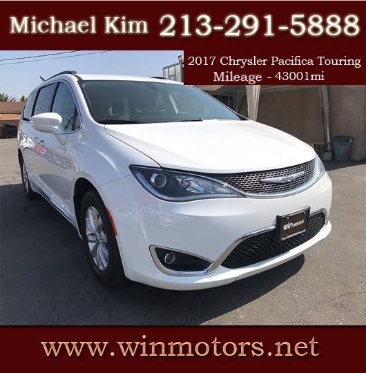 2017 Chrysler Pacifica for sale at Win Motors Inc. in Los Angeles CA