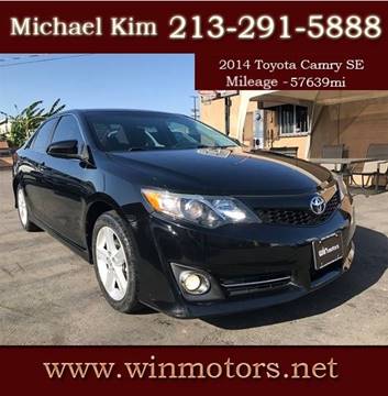 2014 Toyota Camry for sale at Win Motors Inc. in Los Angeles CA