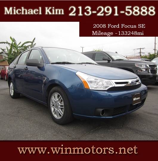 2008 Ford Focus for sale at Win Motors Inc. in Los Angeles CA