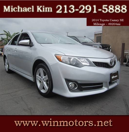 2014 Toyota Camry for sale at Win Motors Inc. in Los Angeles CA