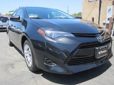 2017 Toyota Corolla for sale at Win Motors Inc. in Los Angeles CA