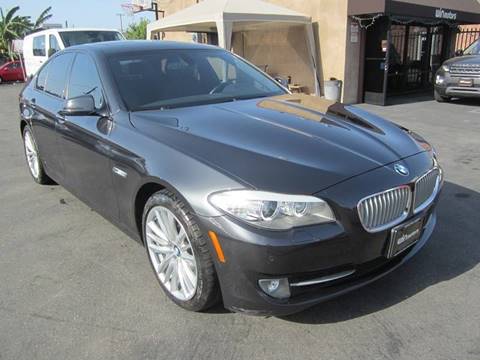 2012 BMW 5 Series for sale at Win Motors Inc. in Los Angeles CA