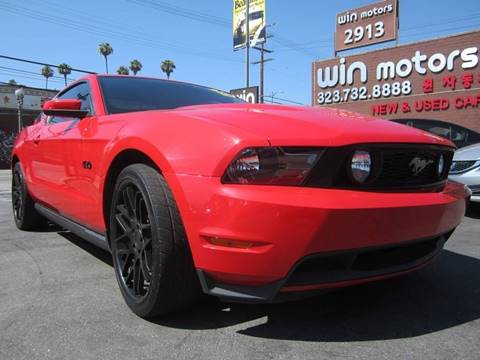 2012 Ford Mustang for sale at Win Motors Inc. in Los Angeles CA