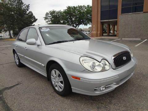 2003 Hyundai Sonata for sale at Modern Auto in Denver CO
