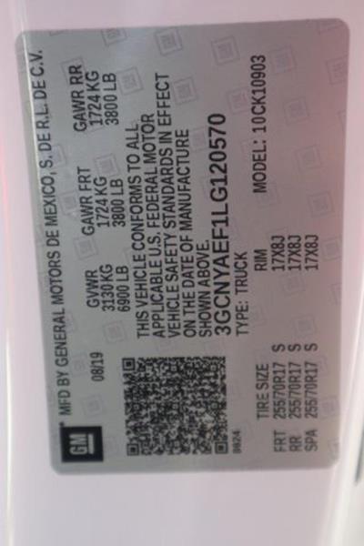 2020 Chevrolet Silverado 1500 Work Truck