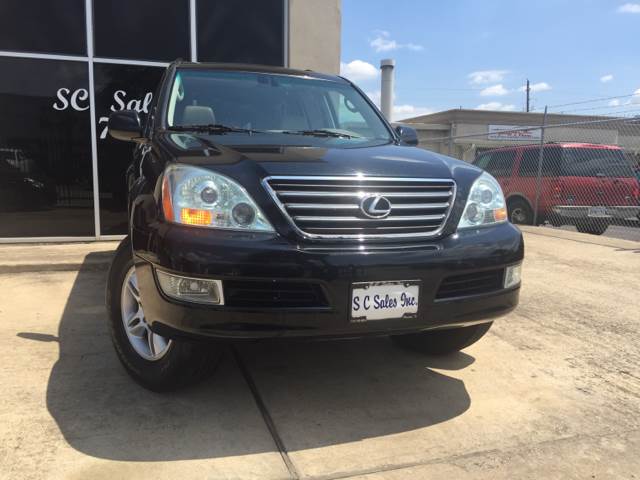 2004 Lexus GX 470 for sale at SC SALES INC in Houston TX