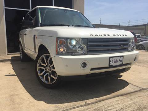 2005 Land Rover Range Rover for sale at SC SALES INC in Houston TX