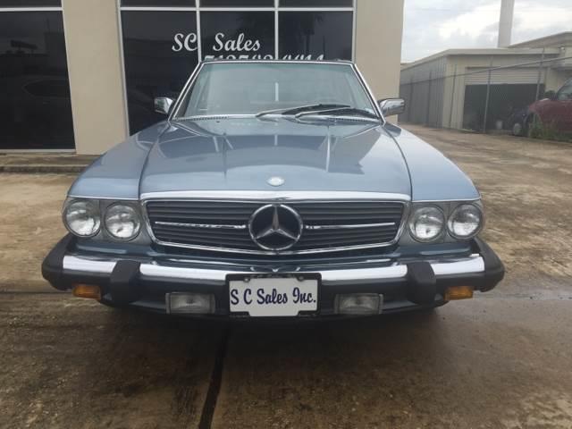 1989 Mercedes-Benz 560-Class for sale at SC SALES INC in Houston TX