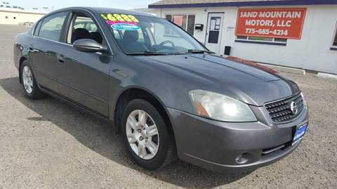 2006 Nissan Altima for sale at Sand Mountain Motors in Fallon NV