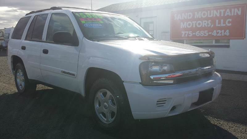 2002 Chevrolet TrailBlazer for sale at Sand Mountain Motors in Fallon NV