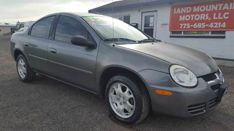 2005 Dodge Neon for sale at Sand Mountain Motors in Fallon NV