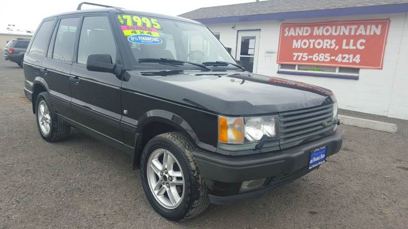 2000 Land Rover Range Rover for sale at Sand Mountain Motors in Fallon NV