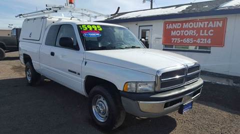 2002 Dodge Ram Pickup 2500 for sale at Sand Mountain Motors in Fallon NV