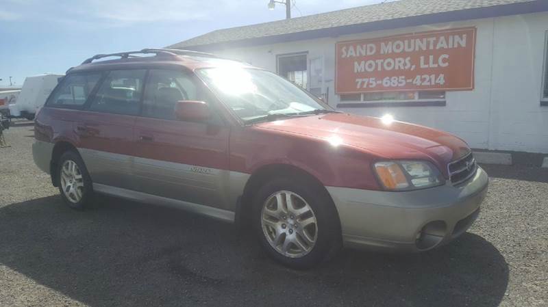 2002 Subaru Outback for sale at Sand Mountain Motors in Fallon NV