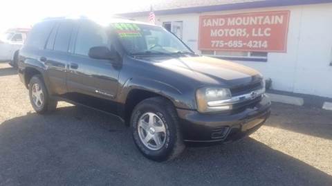 2004 Chevrolet TrailBlazer for sale at Sand Mountain Motors in Fallon NV