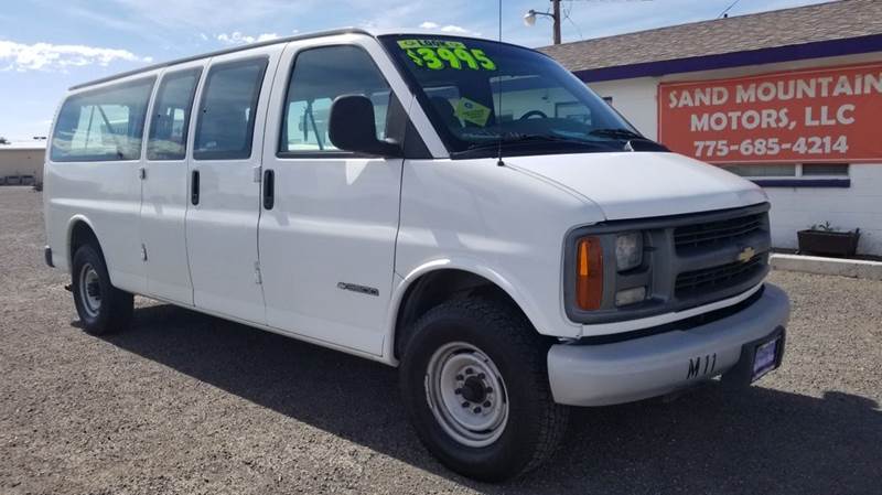 2000 Chevrolet Express Passenger for sale at Sand Mountain Motors in Fallon NV