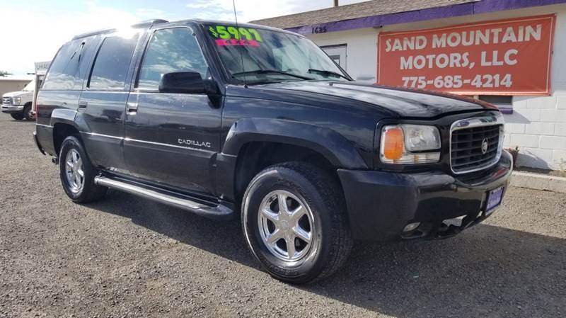 2000 Cadillac Escalade for sale at Sand Mountain Motors in Fallon NV