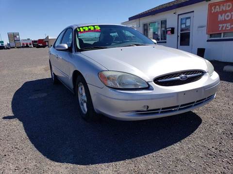 2003 Ford Taurus for sale at Sand Mountain Motors in Fallon NV