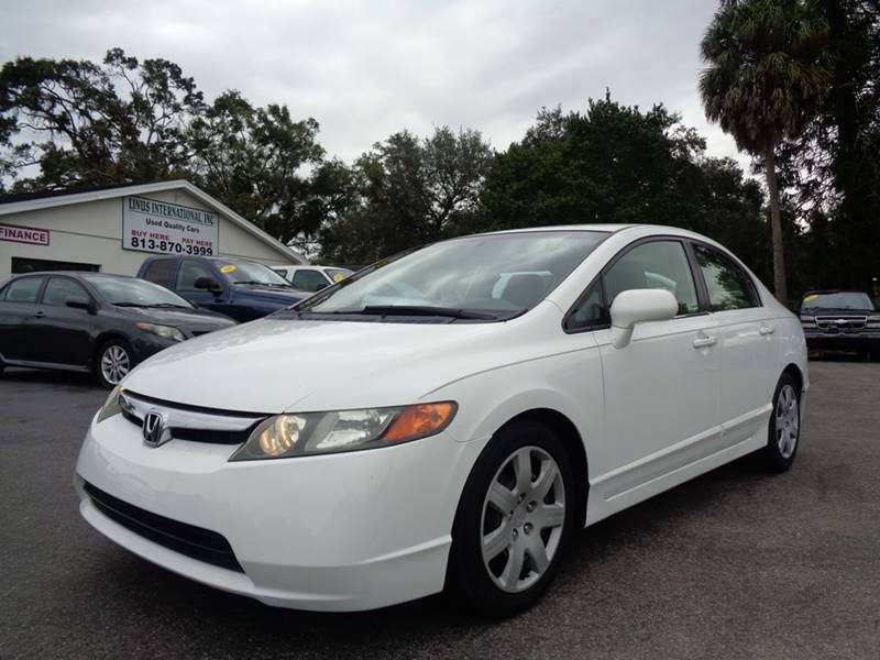 06 Honda Civic Lx 4dr Sedan W Automatic In Tampa Fl Linus International Inc