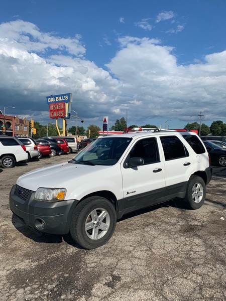 2006 Ford Escape Hybrid Awd 4dr Suv In Milwaukee Wi Big Bills