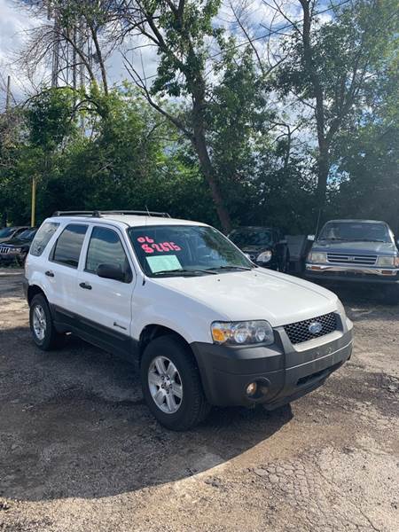 2006 Ford Escape Hybrid Awd 4dr Suv In Milwaukee Wi Big Bills