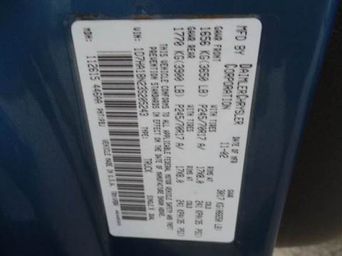 2003 Dodge Ram Pickup 1500