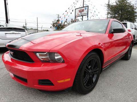 2010 Ford Mustang for sale at Boss Motor Company in Dallas TX