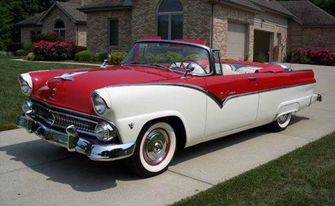 1955 Ford Sunliner for sale at Vintage Motor Cars LLC in Rossville GA