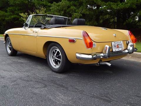 1973 MG B for sale at Vintage Motor Cars LLC in Rossville GA