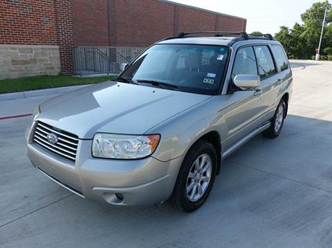 2007 Subaru Forester for sale at Universal Credit in Houston TX